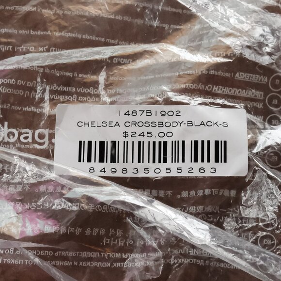 MZ Wallace Small Chelsea Crossbody- Black with Gold Hardware New Never Used - Picture 8 of 16